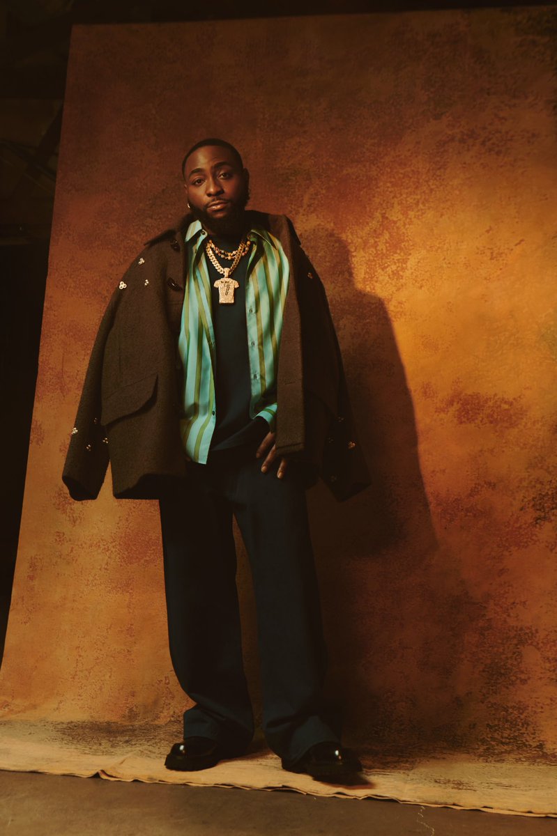 davido's tweet photo. Thank you to Numéro Netherlands for featuring me on their new cover issue ⏳ https://t.co/CJbSPAU6YG