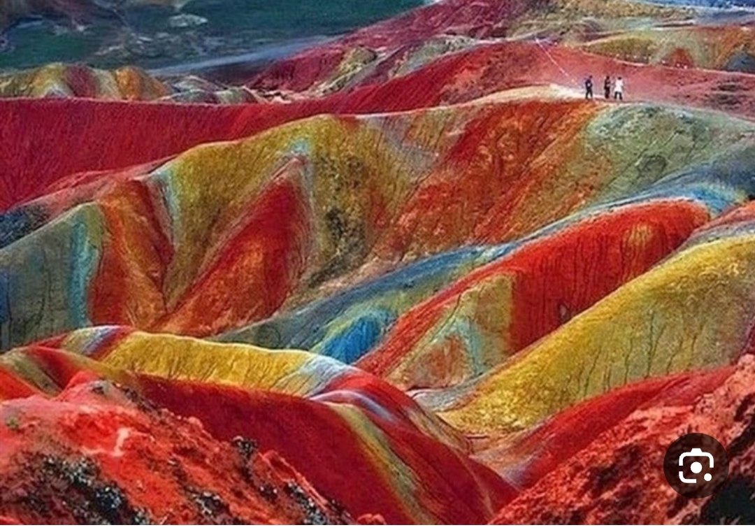 Hormuz Island in Iran. The wonder of nature