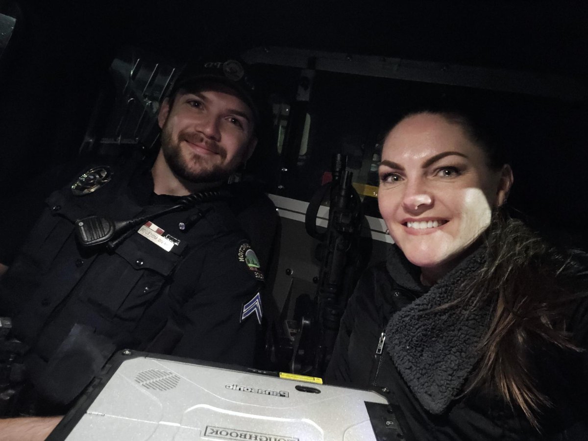 One of my favorite holiday traditions is spending Christmas Eve and New Year's Eve doing ride-alongs with our police and fire departments. This year’s PD ride-along was incredibly eventful and I was so impressed watching how professionally everyone moved from call to call, even