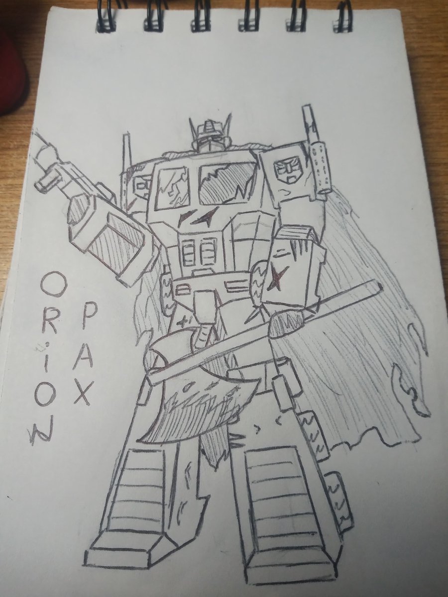 AlphaNoirt's tweet photo. @LeapingChalice He's still Orion Pax here, but here's mine https://t.co/onsDHaQVHD