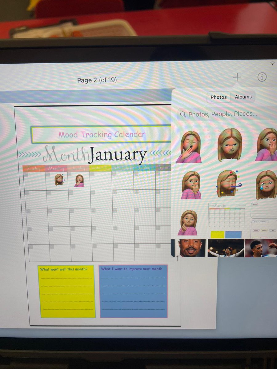 P7s used Memoji to create mood journals today. Loads of fun and a good way for children to reflect on their emotions, regulation strategies and keep track of emotions throughout each month! #hwb