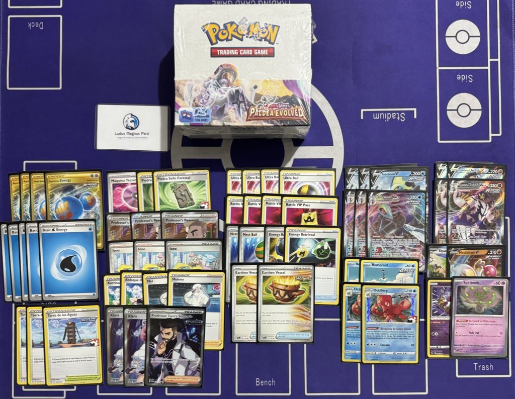 Top 3 at a local challenge with Rapid flow!

R1: Tord’s Lost Box W
R2: Miraidon W
R3: Stall T
R4: Tigre Palkia W
R5: Darkrai Vstar L
R6: Gholdengo W 

Special thanks to <a href="/RenzoAngulo_TCG/">Renzo Angulo</a> 
 
Sitting now at 116/350, going slow but secure to Worlds!
