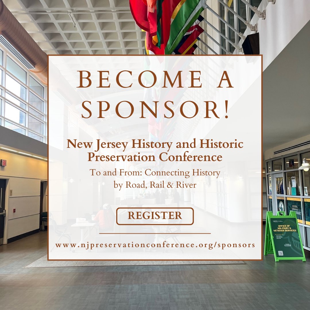 NJ History and Historic Preservation Conference tweet media