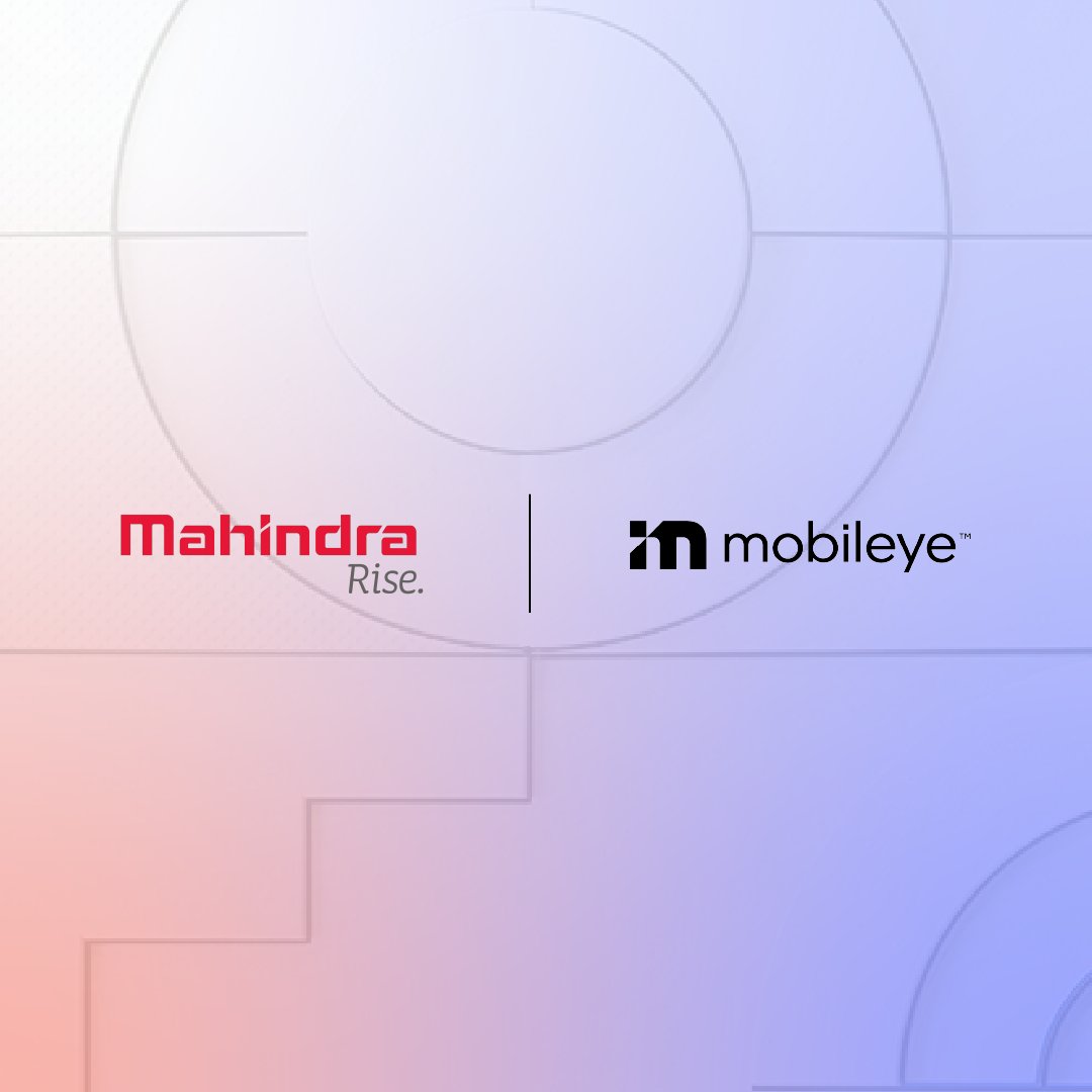 NEW: Mobileye is expanding its existing relationship with Mahindra & Mahindra (@MahindraRise) to introduce multiple automated driving technologies on future vehicles. The collaboration also includes Mobileye SuperVision™ and the deployment of new mapping solutions in India.…