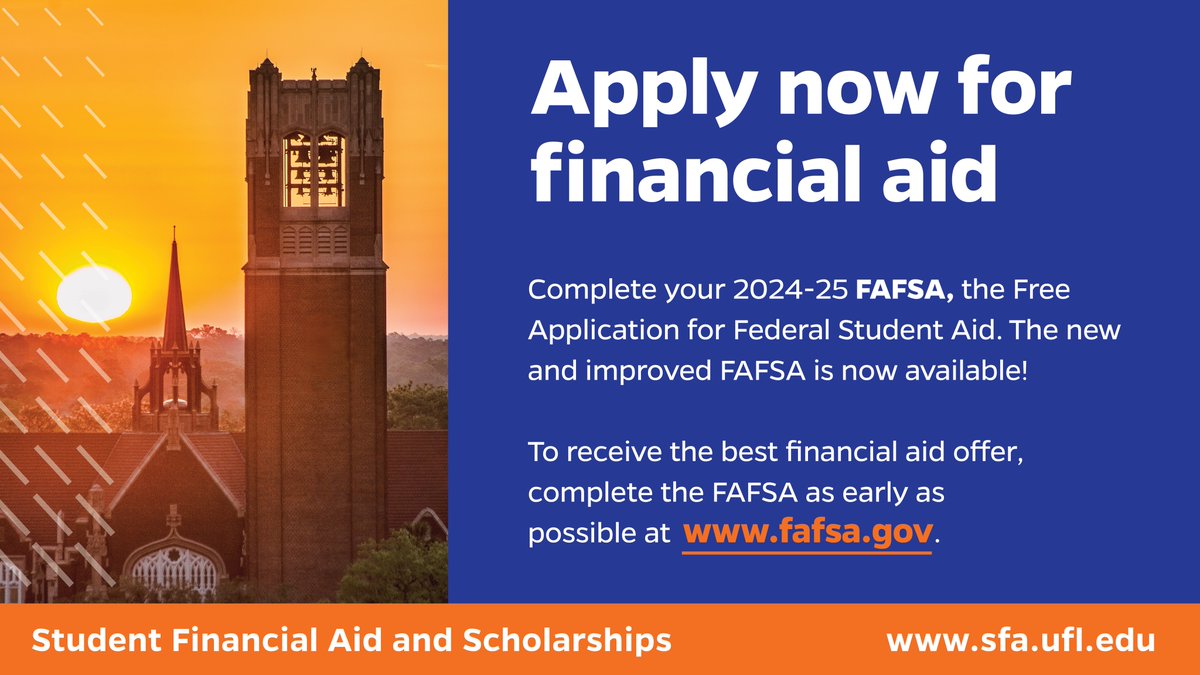 UF Student Financial Aid and Scholarships tweet media