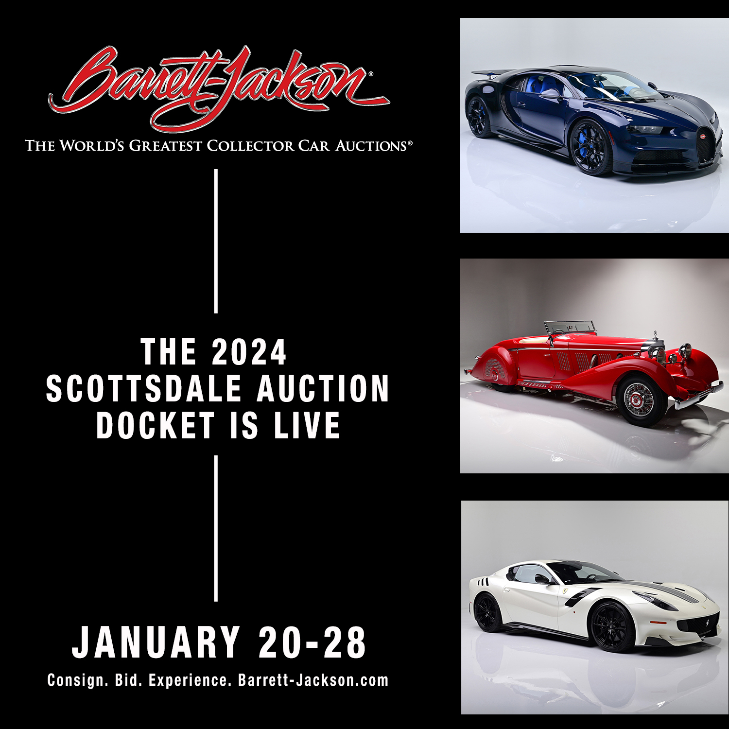 Barrett Jackson 2024 Scottsdale Docket Bambi Carlina