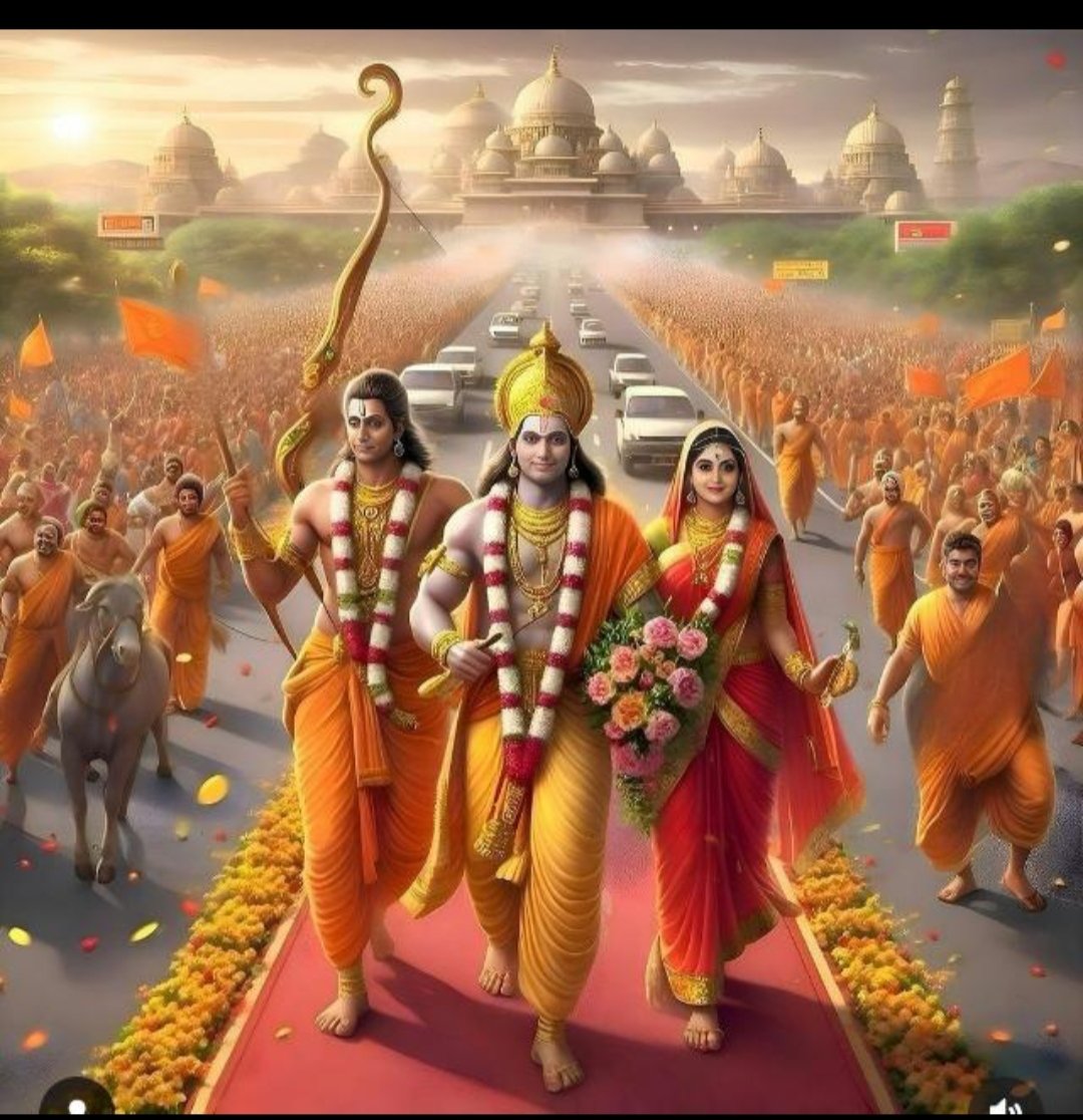 राम जी वनवास से तो आ गए थे लेकिन घर 22 जनवरी को आएंगे|
और हम वह पीढ़ी हैं जो इसके साक्षी हुए हैं इसलिए  ये सबसे बड़ा उत्सव है अब प्रयास करें कि महोत्सव में बदलें | 
#AyodhyaRamMandir #RamMandirAyodhya #RamMandirPranPratishtha #RamJanmbhoomi