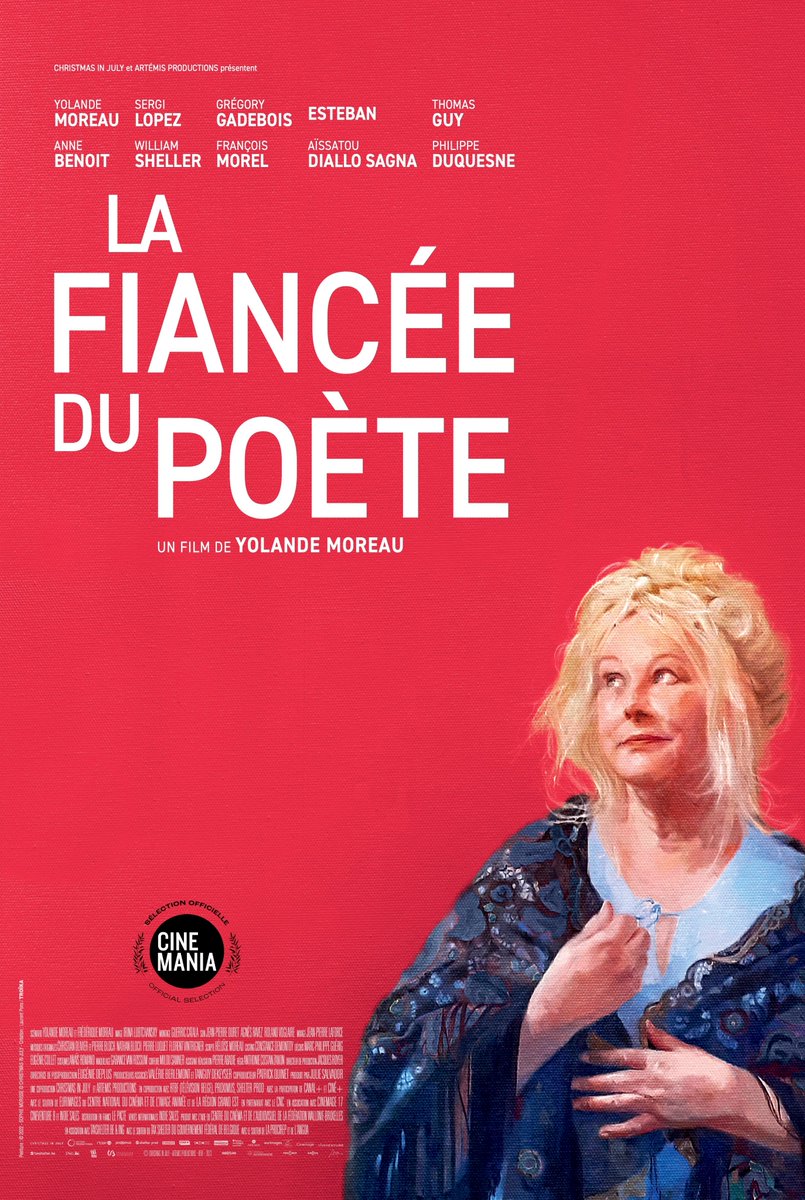 Bientôt à l’affiche 💌

Retrouver Yolande Moreau dans son tout nouveau film, LA FIANCÉE DU POÈTE 🏰, une comédie poétique sur l’importance de l’amitié.

👉 À découvrir dès le 26 janvier