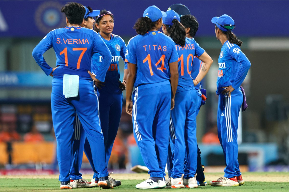 The Indian women team continues to impress Australia and is about to lose another match.

Pathetic performance from Harmanpreet Kaur and should be dropped from the team.She hardly able to put a show with bat. The test match win against was fluke.

#INDWvAUSW #BBL13 #SA20 #Shami