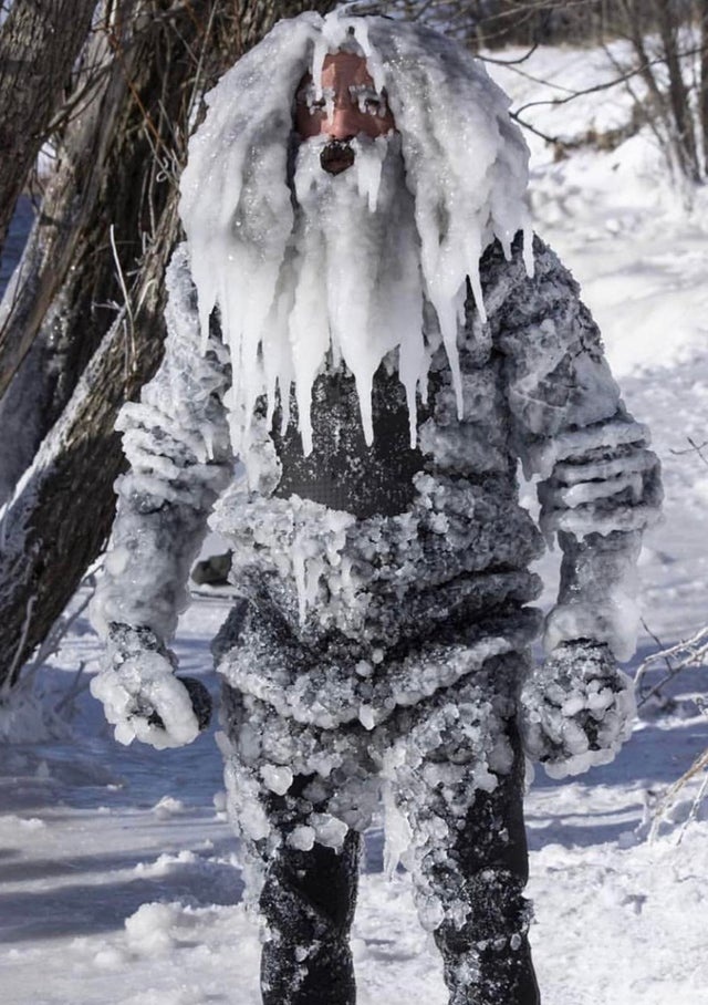 RoyalNavvy's tweet photo. Kiedy stoisz na przystanku i czekasz na autobus przy -19℃: https://t.co/3ccyz84KYw