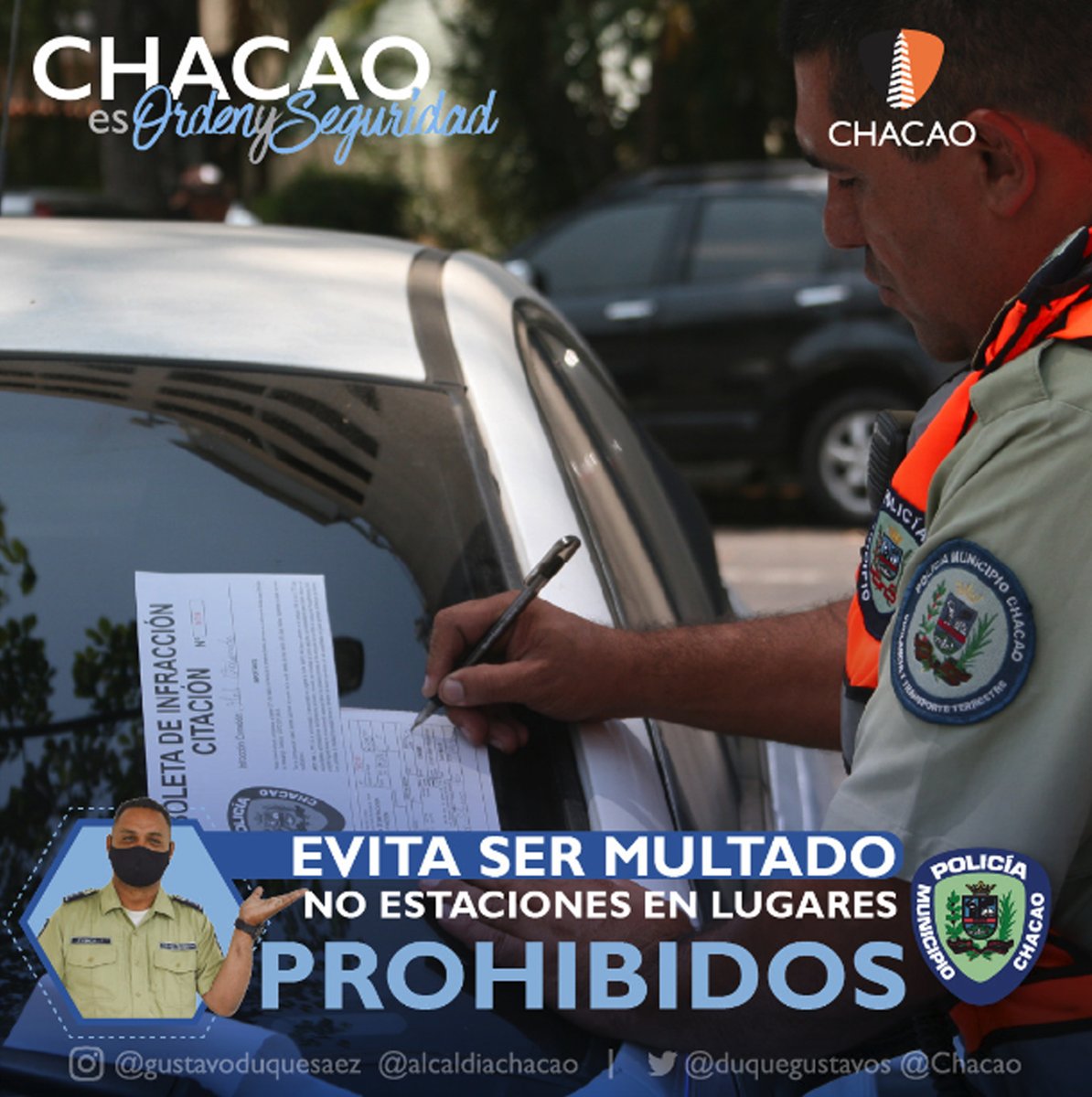 Policía Municipal de Chacao tweet media