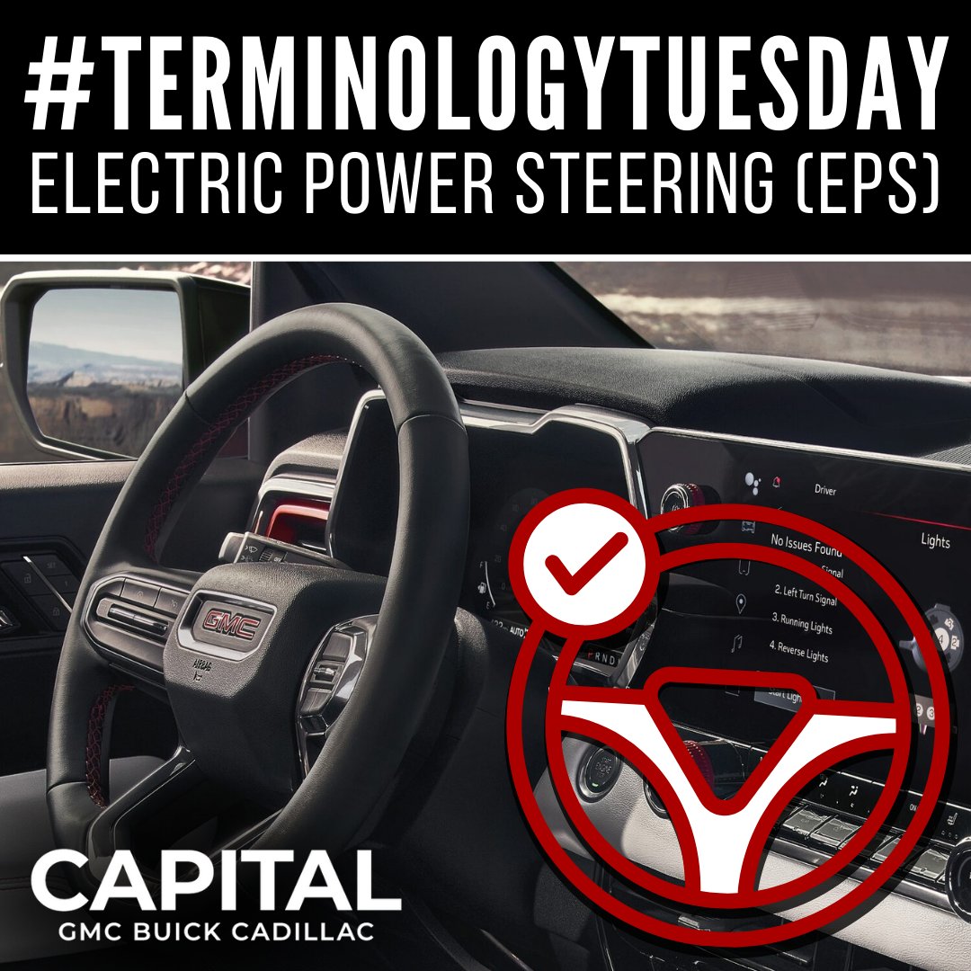 #TerminologyTuesday: Electric Power Steering (EPS) is a technology used in modern vehicles to assist the driver in steering with the help of an electric motor.
