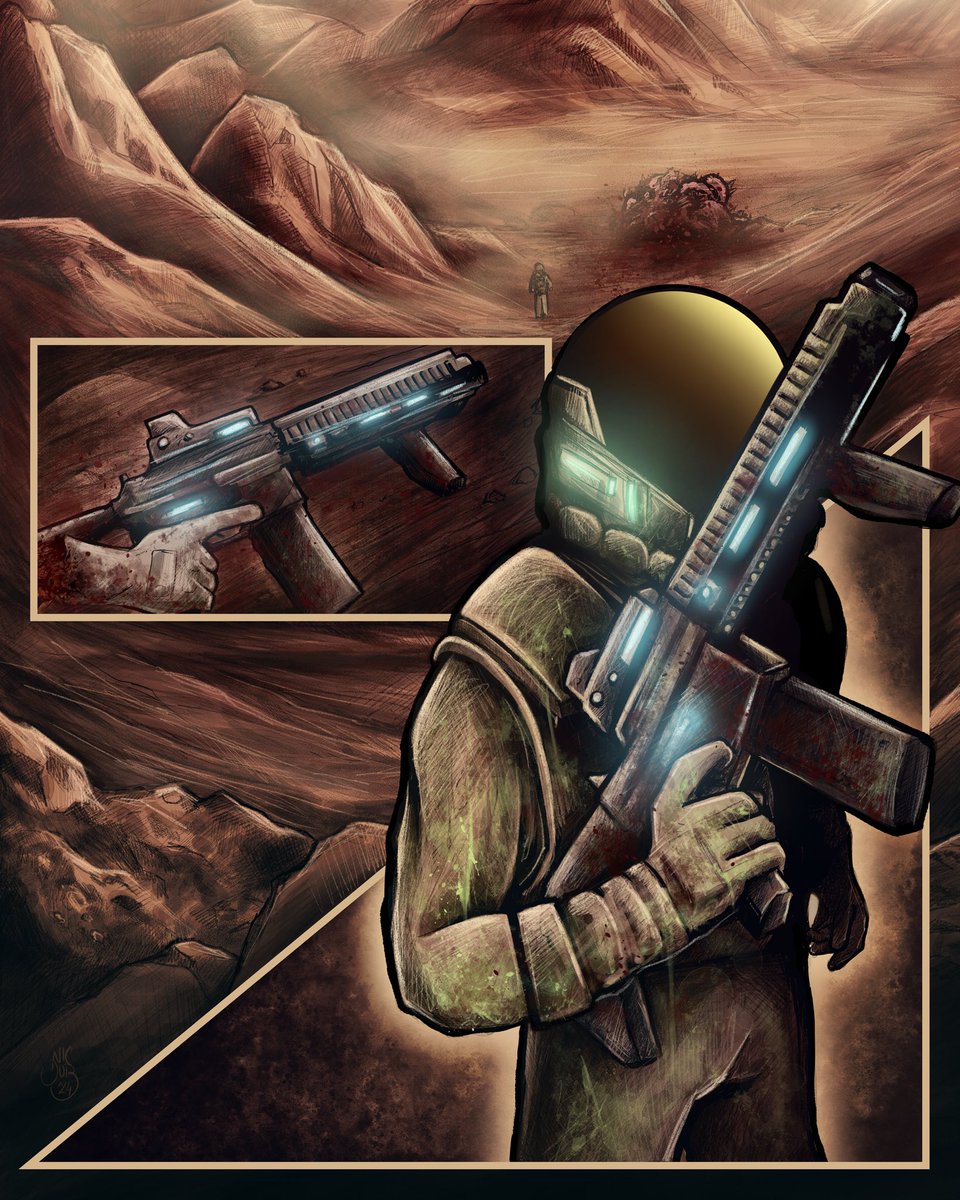 ndartwork's tweet photo. On n’rigole plus ! 💥
Extrait de "SKRAG!", one shot gore.
Coming soon.
—
#comicstrip #comicartist #bandedessinee #comicbooks #comics #bd #comic #scificomics #frenchcomics #comicbook #space https://t.co/JHZN9syTQS