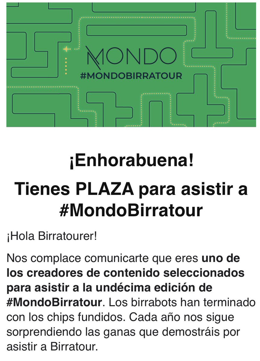 Por fin ha llegado… ¡¡El gran evento de creadores de contenido de viajes!!  ¿Quién más estará por allí? <a href="/BirratourEsp/">Birratour</a> @Mondo_Es