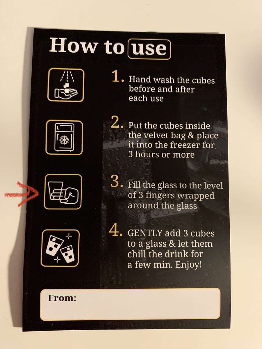 _______greg's tweet image. ⁦@BourbEnthusiasm⁩ how bout this? Got  a glass &amp;amp; rocks set for Christmas… now I can tell my wife I am just following instructions when I pour 3 Fingers of whiskey!!!! 😂😂