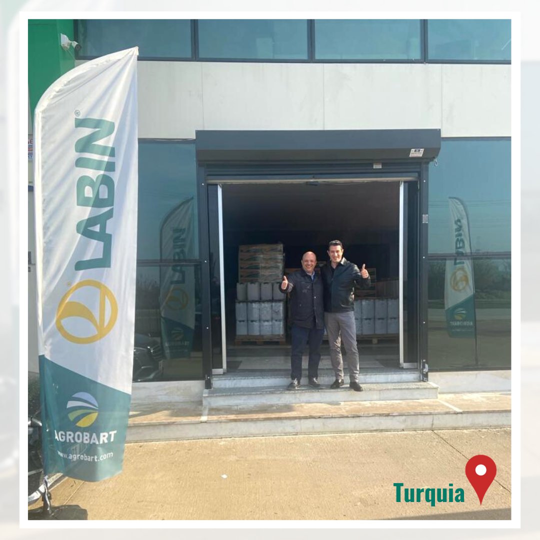 📍 Bugün LABIN Türkiye resmi distribütörü AGROBART ile birlikteyiz.

📍 Today we are with AGROBART, official LABIN distributor in Turkey.

@labin_turkey @agrobart_kimya_

#agrobart #labinretardo #türkiye #tarim #ekolojiktarım