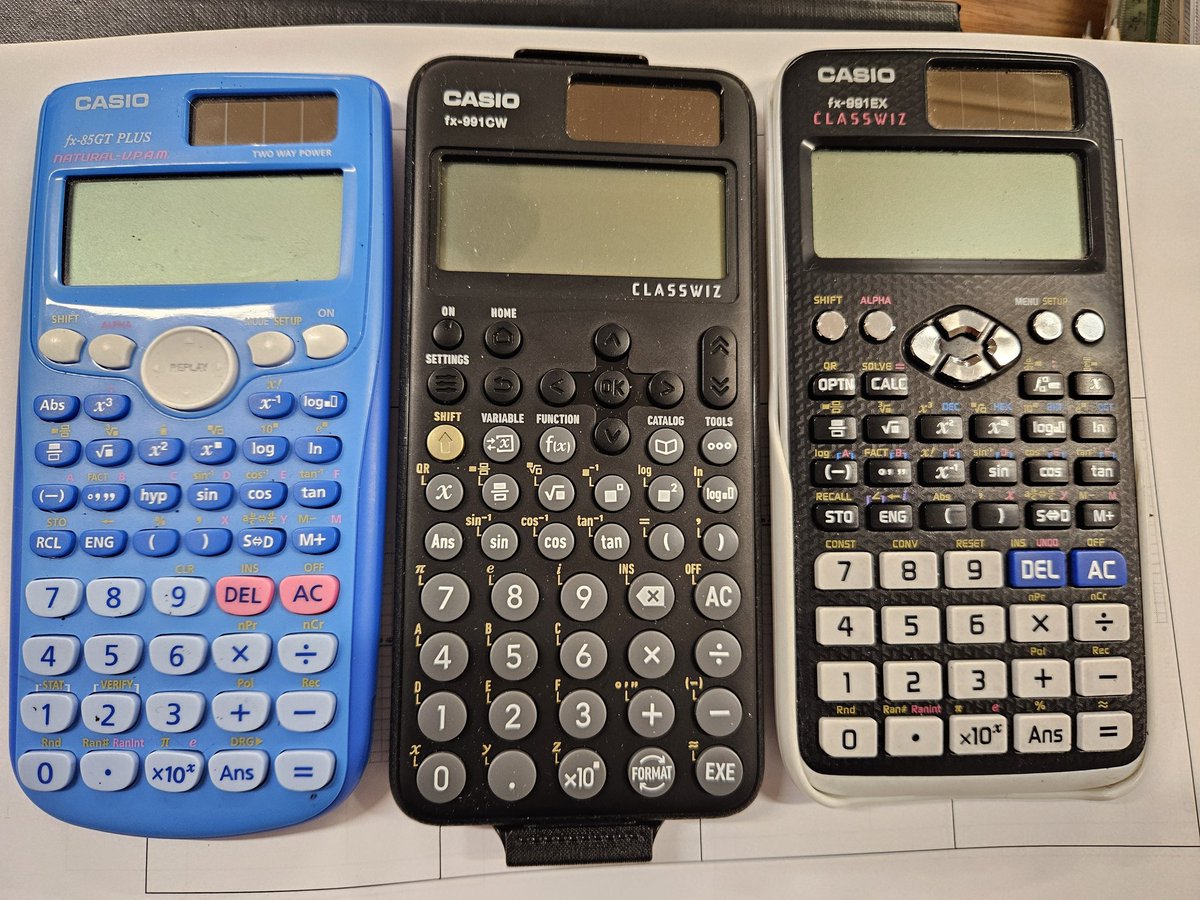 Teaching correlation and regression in #CoreMaths. I will never forgive Casio for bringing out 3 models of calculator with a COMPLETELY DIFFERENT set of steps for every function 😩 Every new thing now has to be taught 3 ways. Ughhh. I used to enjoy teaching this topic 😆