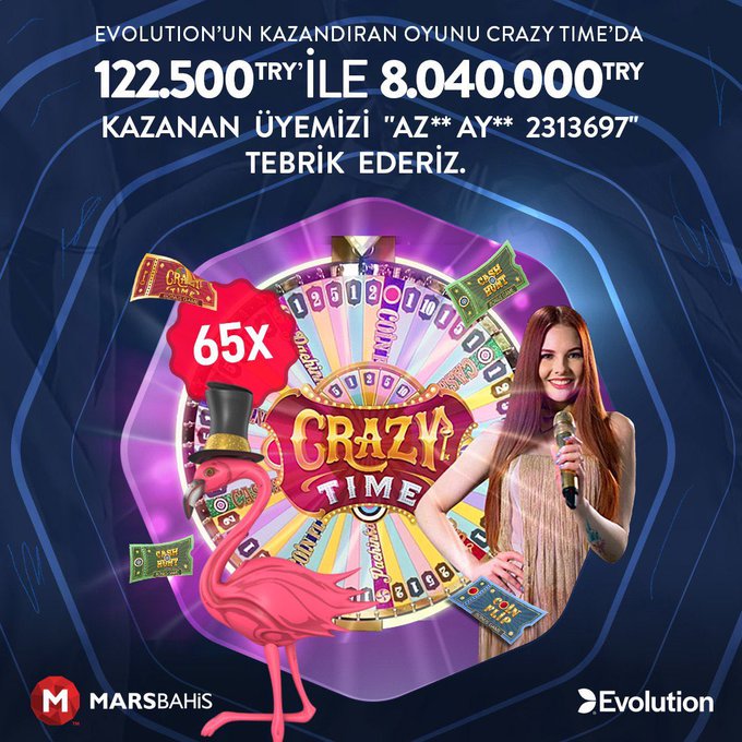 IlanaHowie97731's tweet photo. 🚀En Güvenilir Bahis Sitesi #Marsbahis'ten

✅Marsbahis 》https://t.co/tTSxJbA2dt

⏱️En Hızlı Finansal İşlemler ve Daha Fazlası #marsbahis

#bets10 #1xbet #tempobet #jojobet https://t.co/nL8O9kWY24
