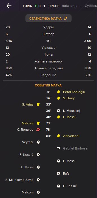 tenjofm's tweet photo. Defeat in Penalty Shootout 😓
@FMChampSeries 
@id_fm 
@fmciki 
#q2ws
#fm24 https://t.co/jVjkvr57aY