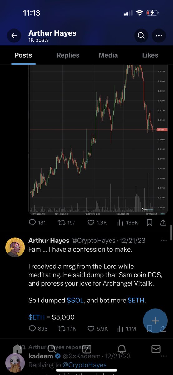 ConnorNoone6's tweet photo. @CryptoHayes Lol what happened https://t.co/HJoQaS5ZyL