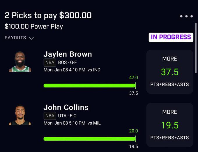 Let's try this here mate 👇🏼👇🏼

t.me/+rY3aZMidWvFkY…

#PrizePicks #PrizePicksNBA #GamblingTwitter #NBA    #PropBets #NBATwitter    #PlayerProps #DFS