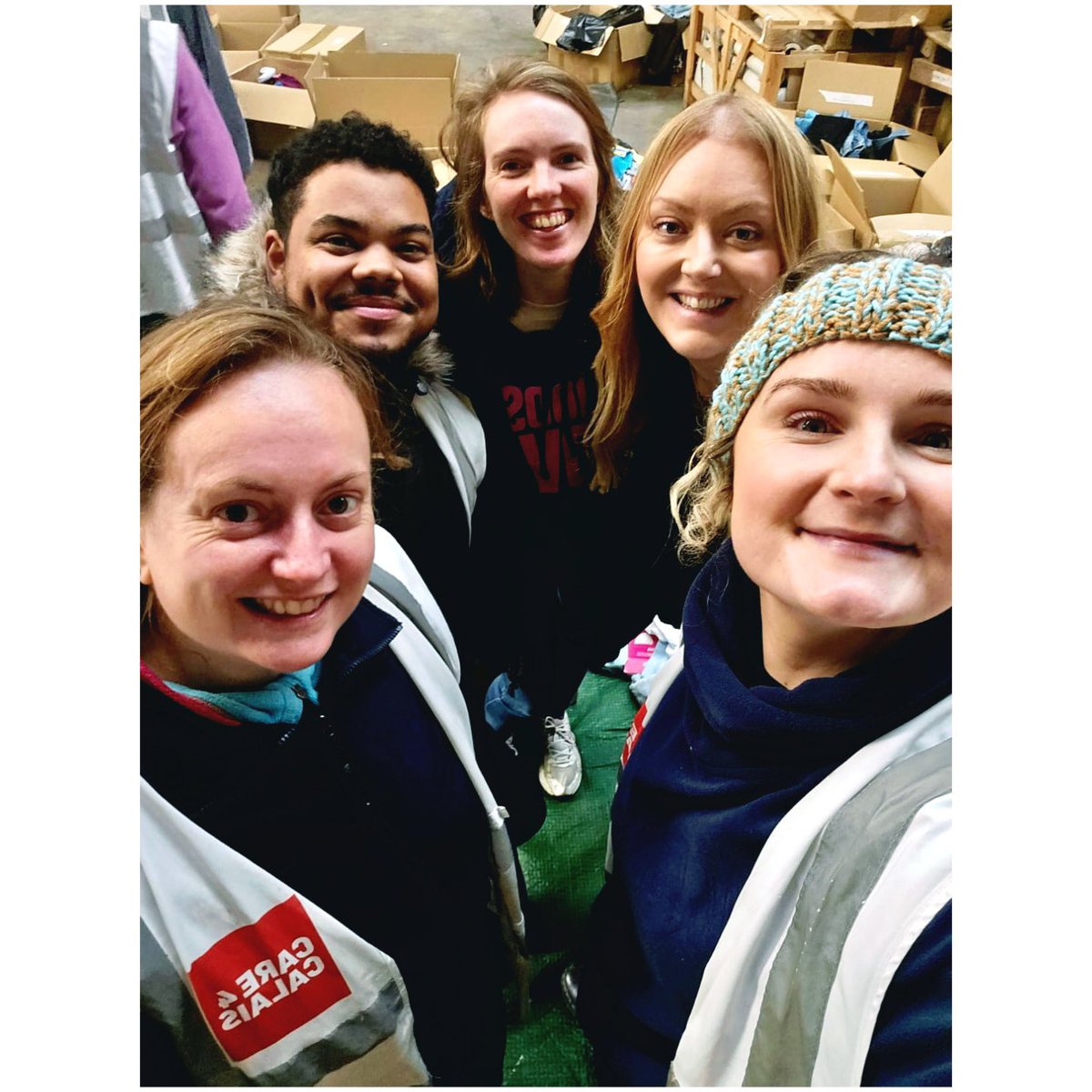 RoseKlemperer's tweet photo. Snapshots from my third Christmas in Northern France with @Care4Calais. 

The level of dehumanisation this year was the most acute that I've experienced. 

The refugee crisis continues to be a political headline grabber, for me, it's a human issue and we are just the lucky ones. https://t.co/Ggn43GOyFx
