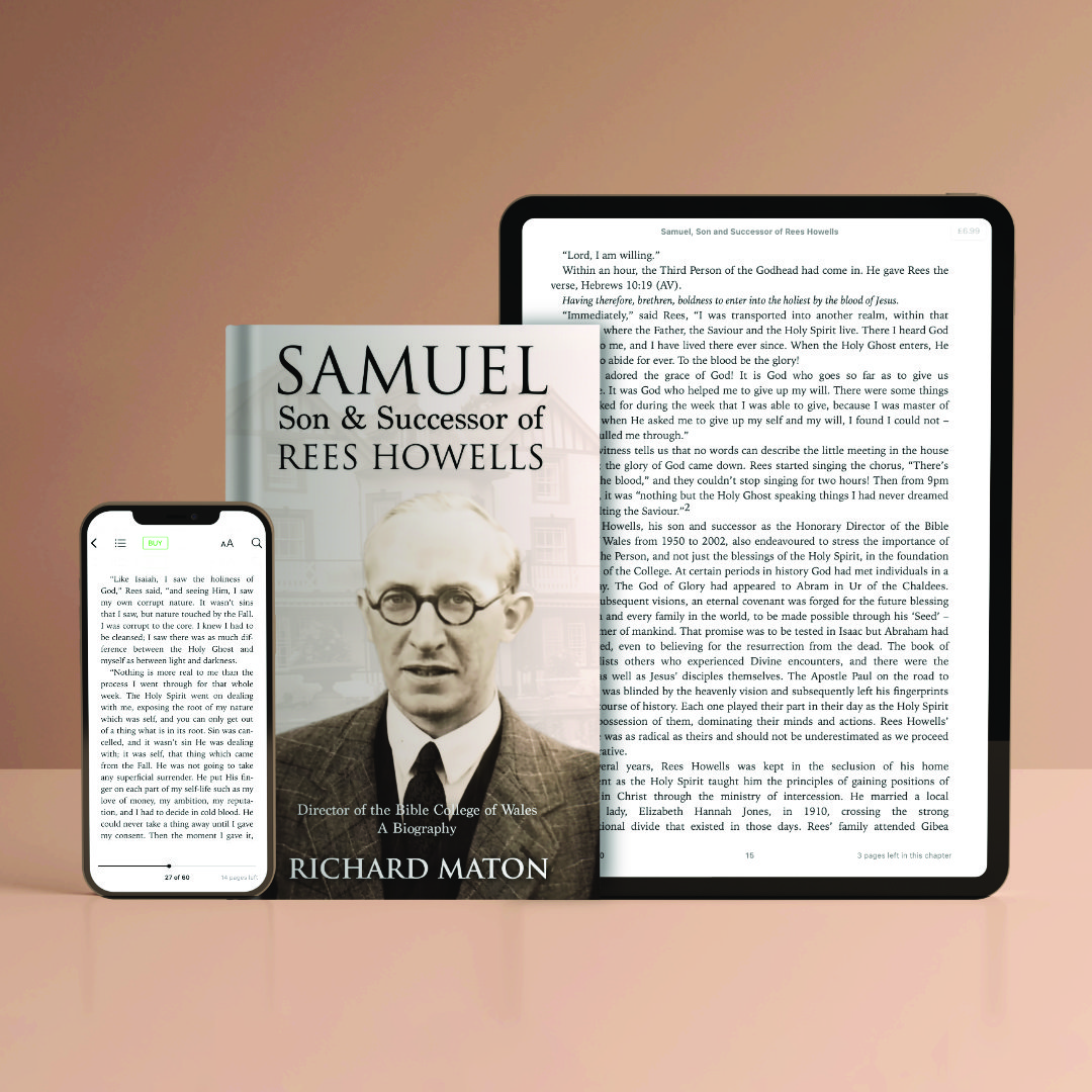 The ministry of Samuel Howells has touched the lives of people all over the world. Unveil his ministry as director of the Bible College of Wales & discover his life of prayer.

byfaith.org/product/samuel…

#SamuelReesHowells #ReesHowells #ReesHowellsIntercessor #RichardMaton