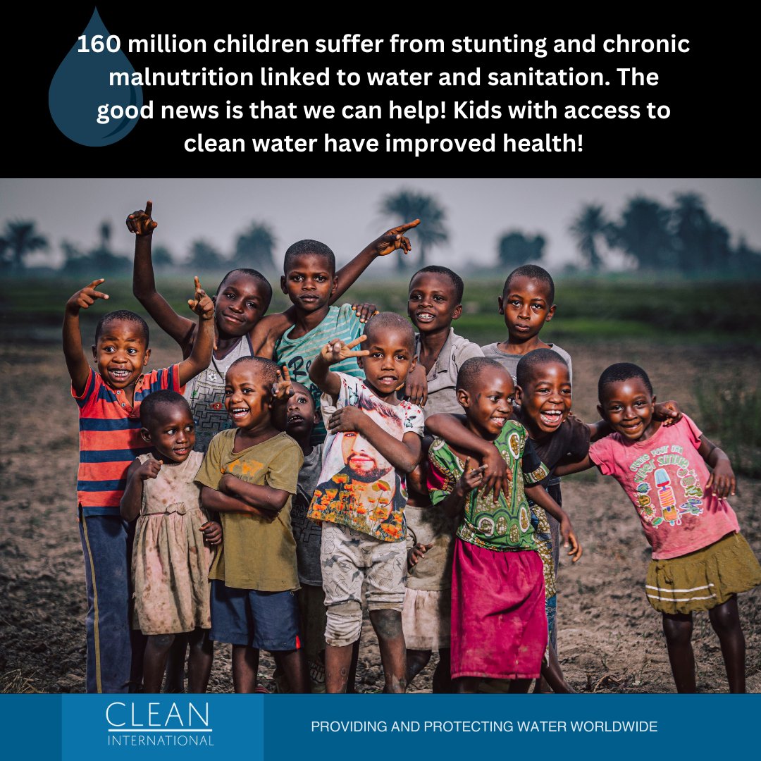 clean_water4all's tweet photo. JOY! It's the feeling children have when they have access to #cleanwater. #Waterisessential yet millions of people live without it. Access to clean water provides an #opportunity for living without the fear, stress and burden of walking hours to a dirty water source. #SDGs https://t.co/Ld7qu2l8qG