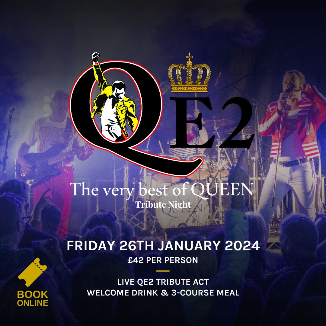There's still chance to join us for our Queen Tribute Night on the 26th of January.

renaissance-kelham.com/queen-tribute-…

🥂 Arrival drink
🍴 3 Course Meal
🕺 QE2 Live Tribute Band
🪩 DJ until midnight

Book Now!

#visitnewark #whatsonnottinghamshire #queentribute