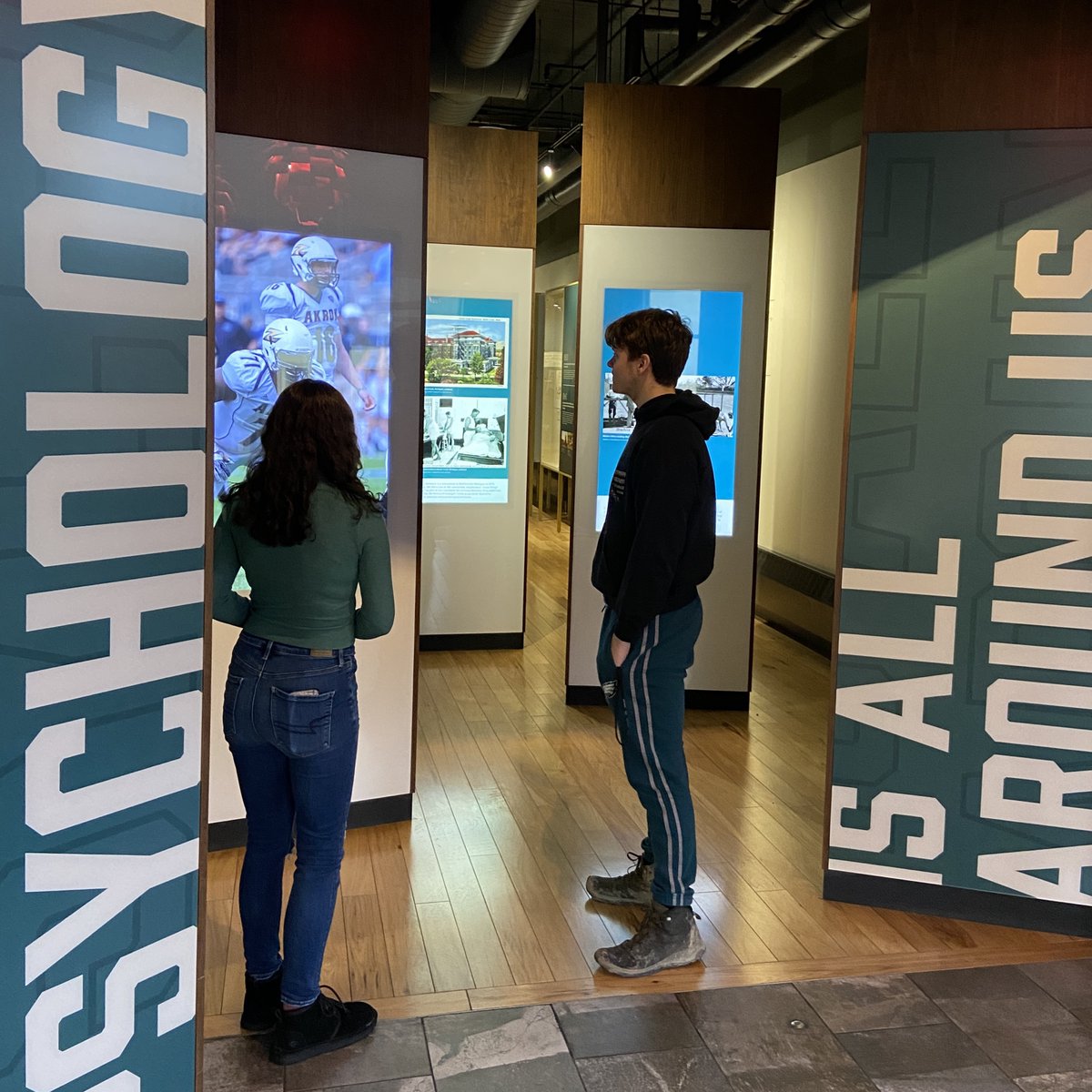We’re open! Step out of the rain and snow and explore the history of psychology, from early mental health care to the most famous psychological experiments of the 20th century. The National Museum of Psychology is open today, 11am – 4pm. uakron.edu/chp/museum/