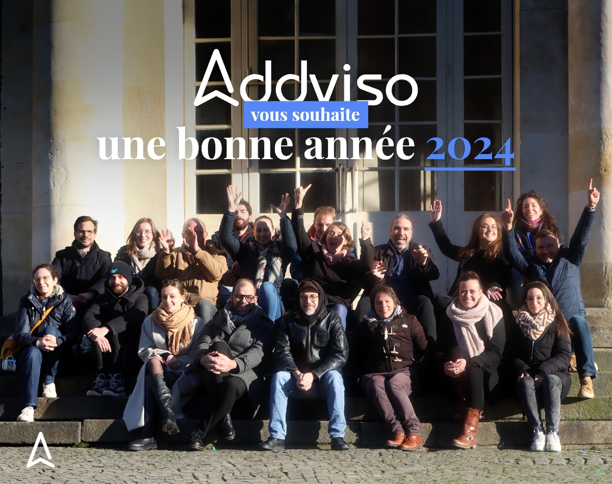 Addviso vous souhaite une excellente année 2024, pleine de réussite et de joie ! 🤩
De notre côté, toute l'équipe est en forme pour vous accompagner sur vos projets digitaux durant cette nouvelle année ! 😉🤝
#meilleursvoeux #2024 #bonneannée #projets