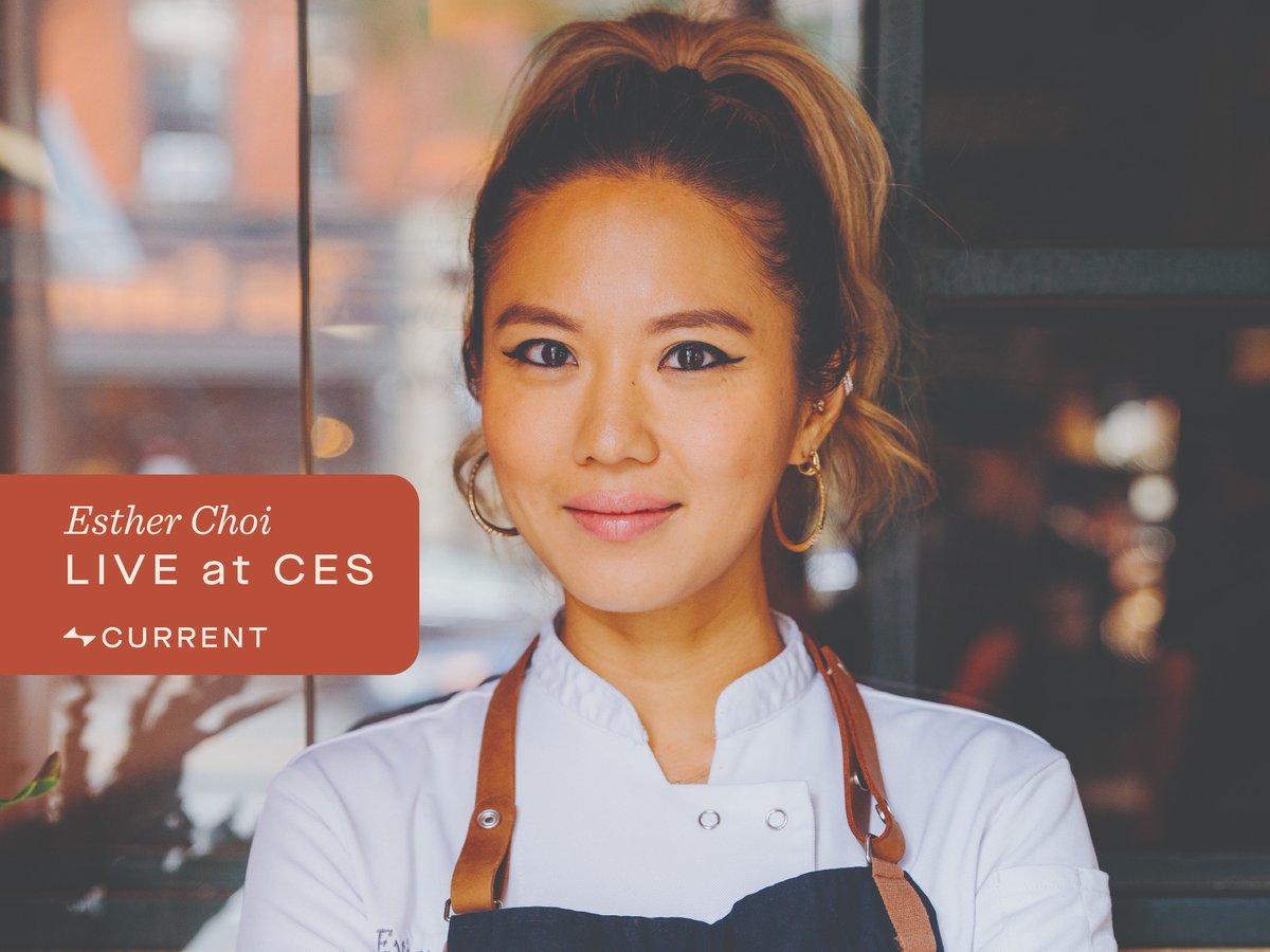 currentbackyard's tweet photo. Watch celebrity chef and Iron Chef competitor @choibites grill an exclusive new recipe on a Current Electric Grill live at CES.

WHERE: Current’s Booth CP-14 at CES

WHEN: 1/10 from 3-5 p.m. PST

#CurrentBackyard #ElectricRevolution #EstherChoi #ElectricGrill #CES https://t.co/SoPB1i5l1N