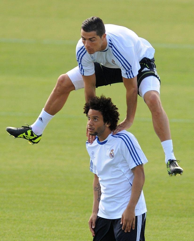JayenMacy's tweet photo. Cristiano Ronaldo and Marcelo, an iconic duo in the football world, forged a remarkable tale of friendship, shared triumphs, and mutual admiration during their time together at Real Madrid. Their story transcends the boundaries of teammates, evolving into a bond that defined an era in football.

United by their passion for the game, Ronaldo's prolific goal-scoring abilities and Marcelo's dynamic flair created an inseparable partnership on the pitch. Together, they played pivotal roles in Real Madrid's historic back-to-back UEFA Champions League victories, etching their names into the annals of football greatness.

Beyond the dazzling displays of skill and teamwork, the camaraderie between Ronaldo and Marcelo extended into their personal lives. Off the field, their friendship blossomed, evident in shared celebrations, playful banter, and unwavering support for each other. Their connection became a source of inspiration for the entire team, fostering a positive and cohesive environment within the squad.

When Ronaldo made a surprising move to Juventus, the distance did not diminish their bond. Marcelo's heartfelt tributes and public expressions of admiration showcased the enduring nature of their friendship. Despite donning different jerseys, the spirit of their partnership continued to resonate, proving that true camaraderie transcends club allegiances.

As Ronaldo and Marcelo embarked on new chapters in their careers, their friendship remained a beacon of loyalty and mutual respect. The laughter, the victories, and the shared challenges became a testament to the profound impact genuine connections can have in the competitive world of professional football.

In the grand tapestry of football narratives, the story of Ronaldo and Marcelo stands as a testament to the enduring power of camaraderie, showcasing that beyond the goals and trophies, the bonds forged on the pitch can create a legacy that transcends the sport itself.