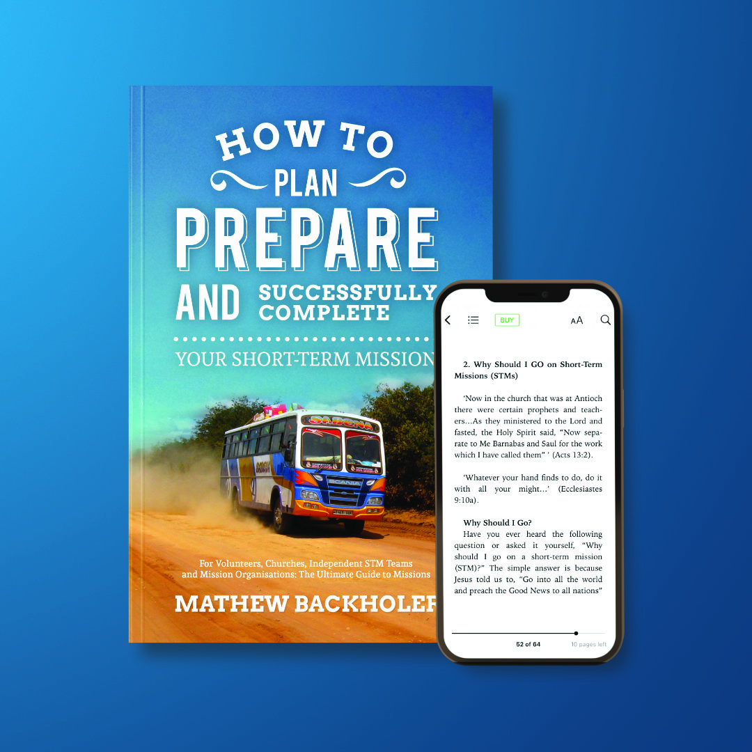 ByFaithMedia's tweet photo. How to Plan, Prepare & Successfully Complete Your Short-Term Mission will guide you through all you need to know about your mission. 🌍
https://t.co/AEsaUp0bmP
#Missionary #Missions #ShortTermMission #Travel #MathewBackholer #ByFaith #ByFaithMedia #Backholer #Audiobook #Book https://t.co/CTofETz5QM