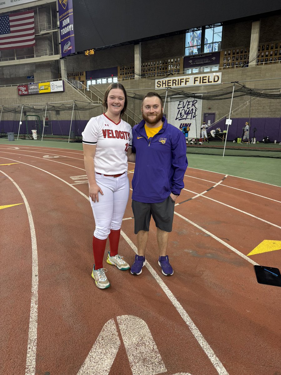 Thank you for putting on another great hitting camp Coach Jacobs and <a href="/UNISoftball/">UNI Softball</a>! Going to use the skills I learned to improve in the offseason! 
 <a href="/CoachMWright3/">Monica Wright</a> <a href="/GarrettFurnal/">Coach G.</a>
