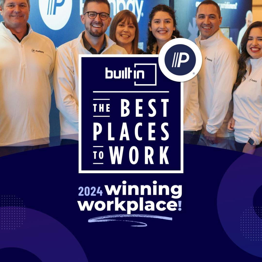 We’re thrilled to share that Pushpay made the <a href="/BuiltIn/">Built In</a> 2024 Best Places to Work list. What an honor to be recognized alongside some of the top employers in the #Seattle tech market. Did we mention we’re hiring, too? → bit.ly/3oNxvWl