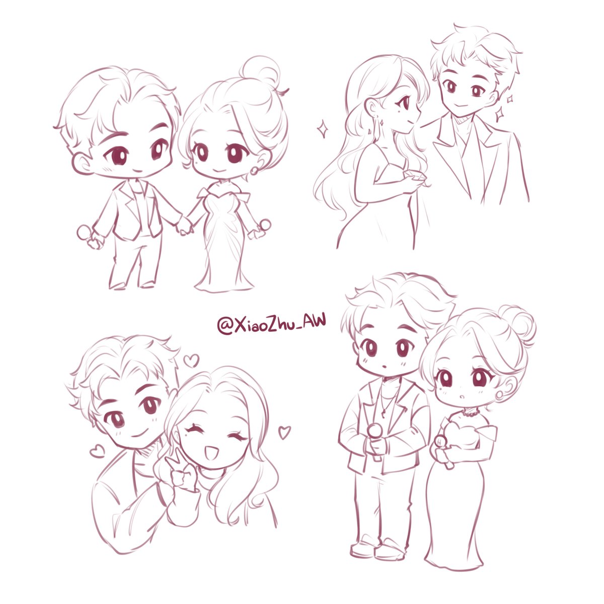 พอมีเวลาว่าง ก็ต้องวาดซักหน่อย~
วาดคู่เมนทีไร ฮีลใจสุดๆ💖
#หยางเร่อ