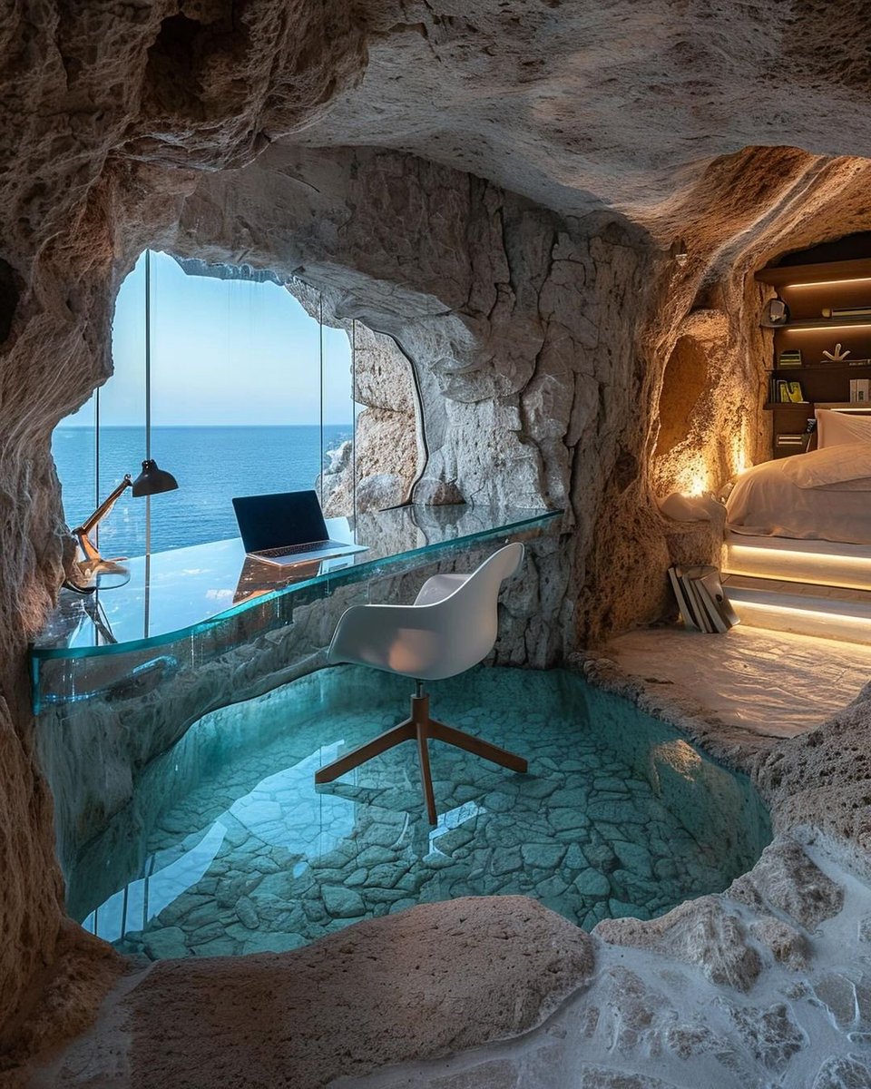 Interiorhunt11's tweet photo. Beach office https://t.co/l49qkG4dif