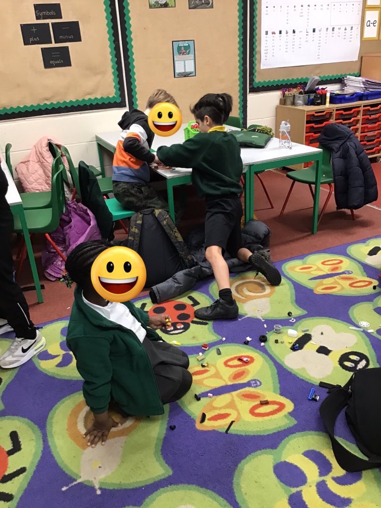 DGprimaryschool's tweet photo. First week of Lego club! Students built cars, jet planes, houses and sky scrapers! https://t.co/XJjzobvmd2