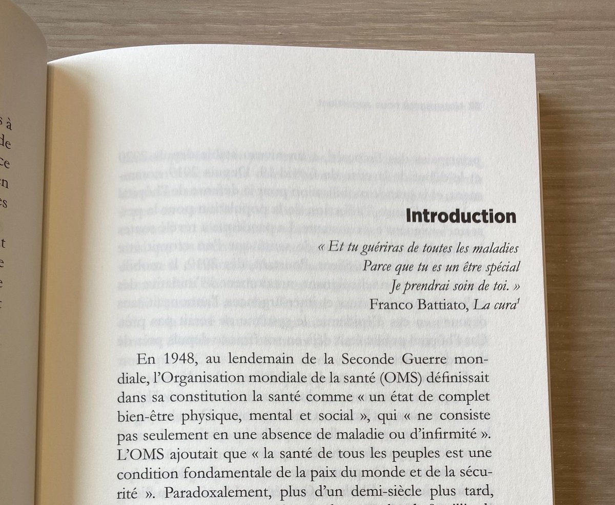 Il est arrivé 🥰 #NotreSantéNousAppartient #FrancoBattiato