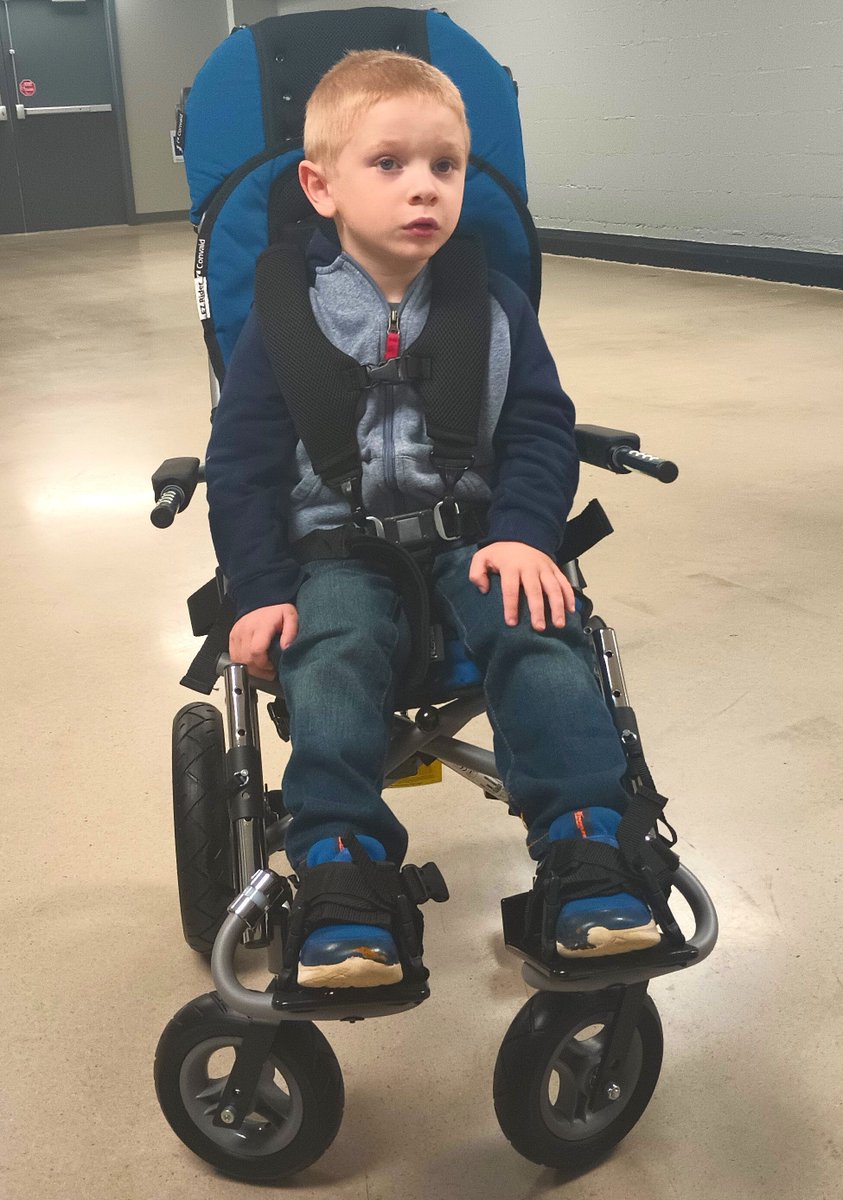 VarietyKids's tweet photo. “The adaptive stroller allows us to take Cameron out of the home more. He is outgrowing his current stroller - making it difficult to do more social activities. Cameron loves being outside and on the go. This stroller will keep him doing the things he enjoys!” #mystroller #family https://t.co/FWXQEhV9Ff