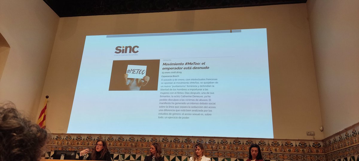 Eva Rodríguez del servei d'informació i notícies científiques - Sinc tanca el panell d'evidències i ocurrències en els mitjans sobre les avaluacions apuntant a la rellevància i l'impacte social del periodisme basat en evidències