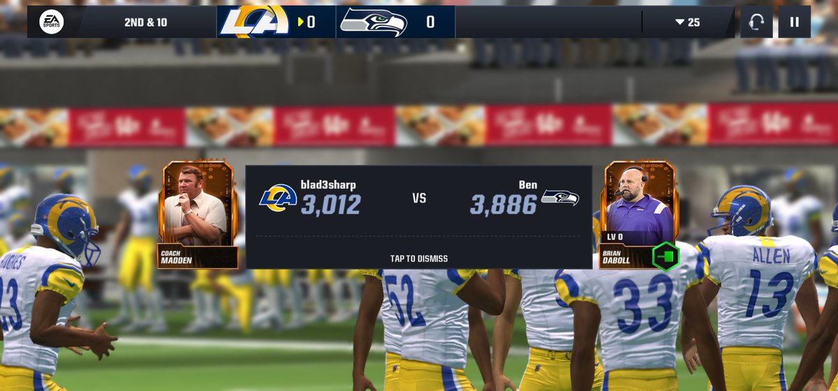 Blad3sharp's tweet image. Some more screenshots of the Applebee&apos;s ads in licensed stadiums #bids #bidstack