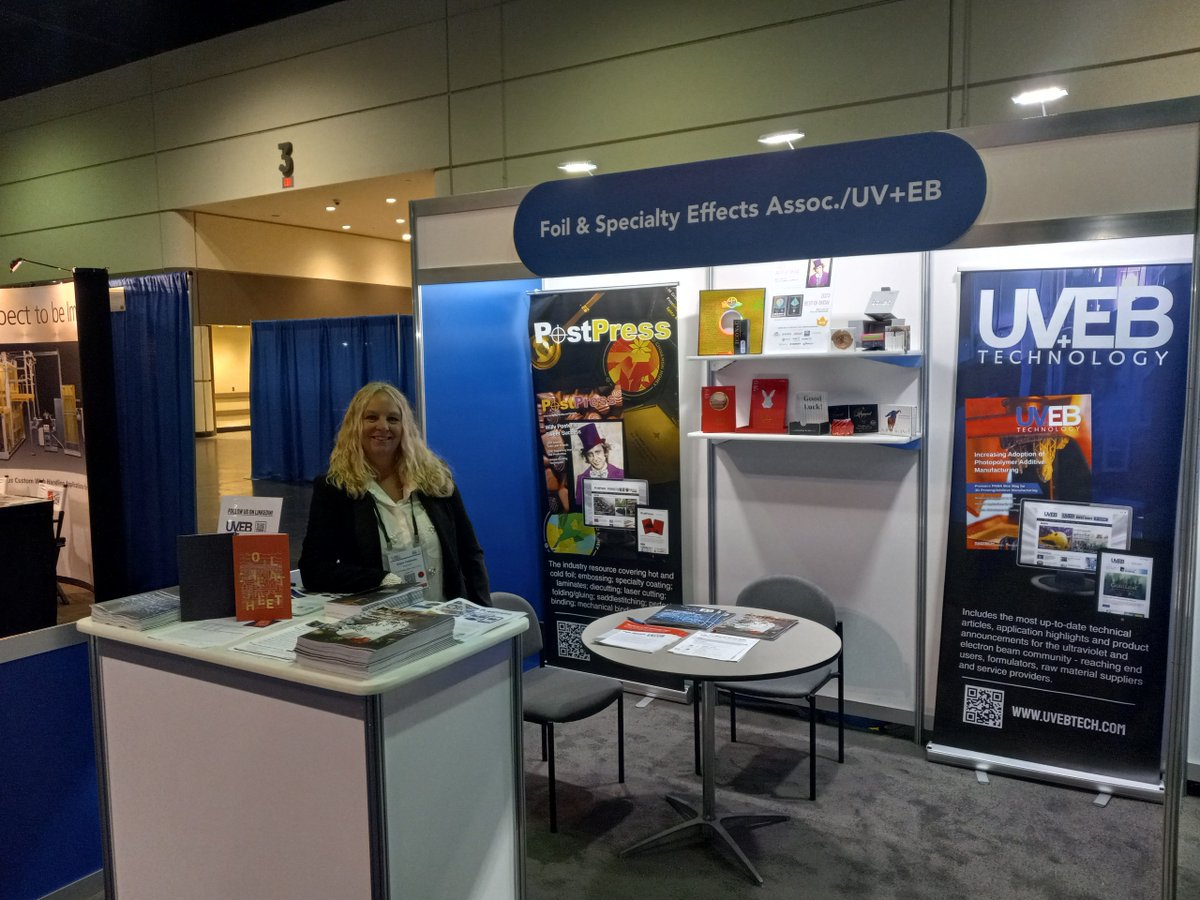 foil_fx's tweet image. First day at ICEC USA - showcasing #FSEA, #PostPress and #UVEBTechnologymagazine.