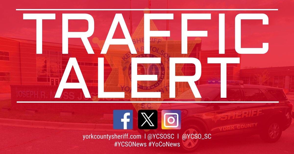 TREE IN THE ROAD: W. Mt Gallant Rd. at Tirzah Rd. Crews report it’s blocking the entire road. #YCSONews #YOCONews #scwx