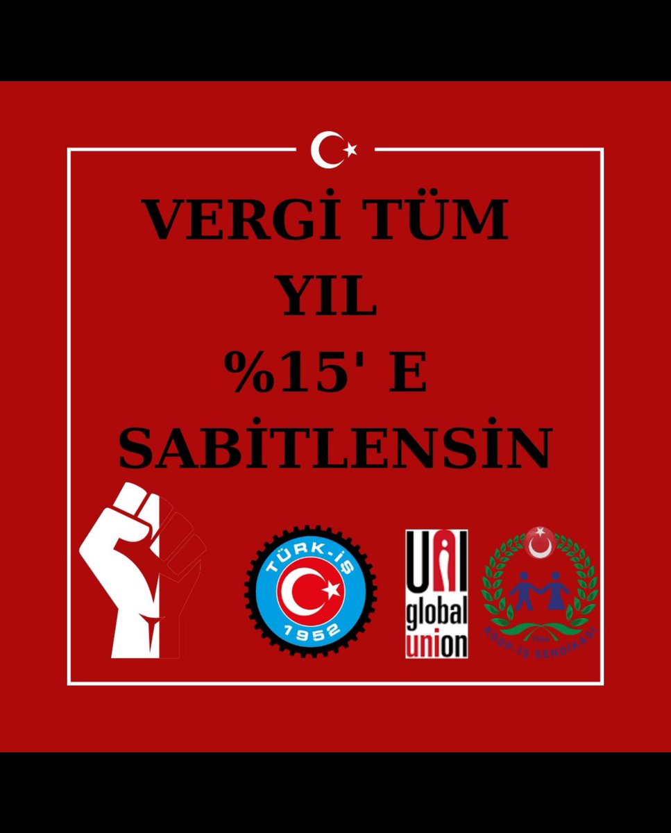 tugrulefetutal's tweet photo. AZ KAZANANDAN AZ, ÇOK KAZANANDAN ÇOK VERGİ ALINSIN!
#vergideadalet!
Türkiye’de TÜRK-İŞ Var...
#VergideAdaletİstiyoruz 
#VergideAdalet 
@turkiskonf
@isikhanvedat
@turkiskonf https://t.co/CPYw3usL9Z