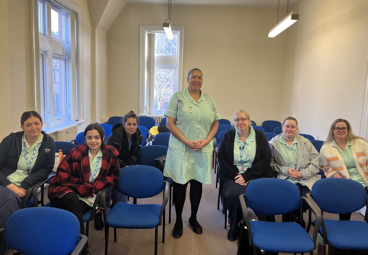LeonardLero's tweet photo. Rosa Amado from @NMGH_i5 was nominated by @leigh_dearden to share her story. Amazed at her passion in providing quality care and supporting others. A great role model for her colleagues. Well done Rosa! Great to have you here @NorthMcrGH_NHS https://t.co/G8Hrz62o2Y