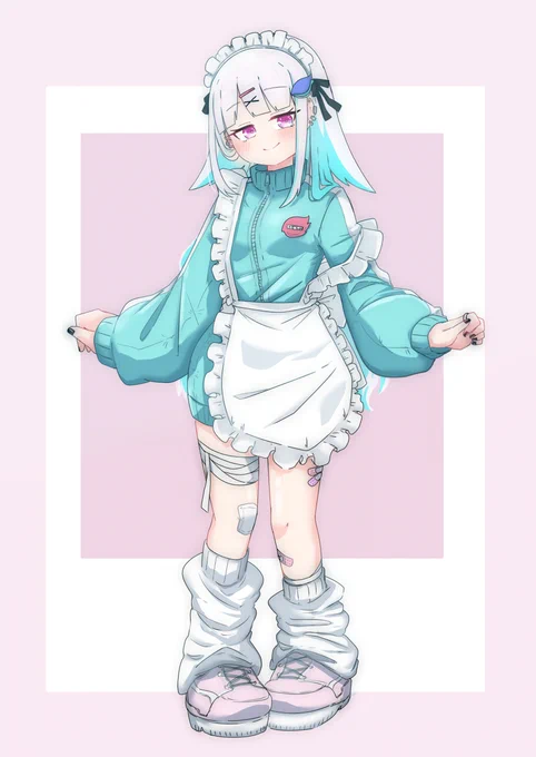ジャージメイド ィゼ様 #ヘル絵スタ