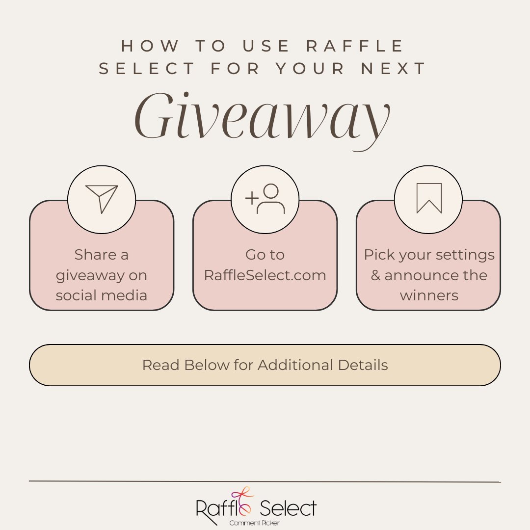 RaffleSelectPRO tweet picture