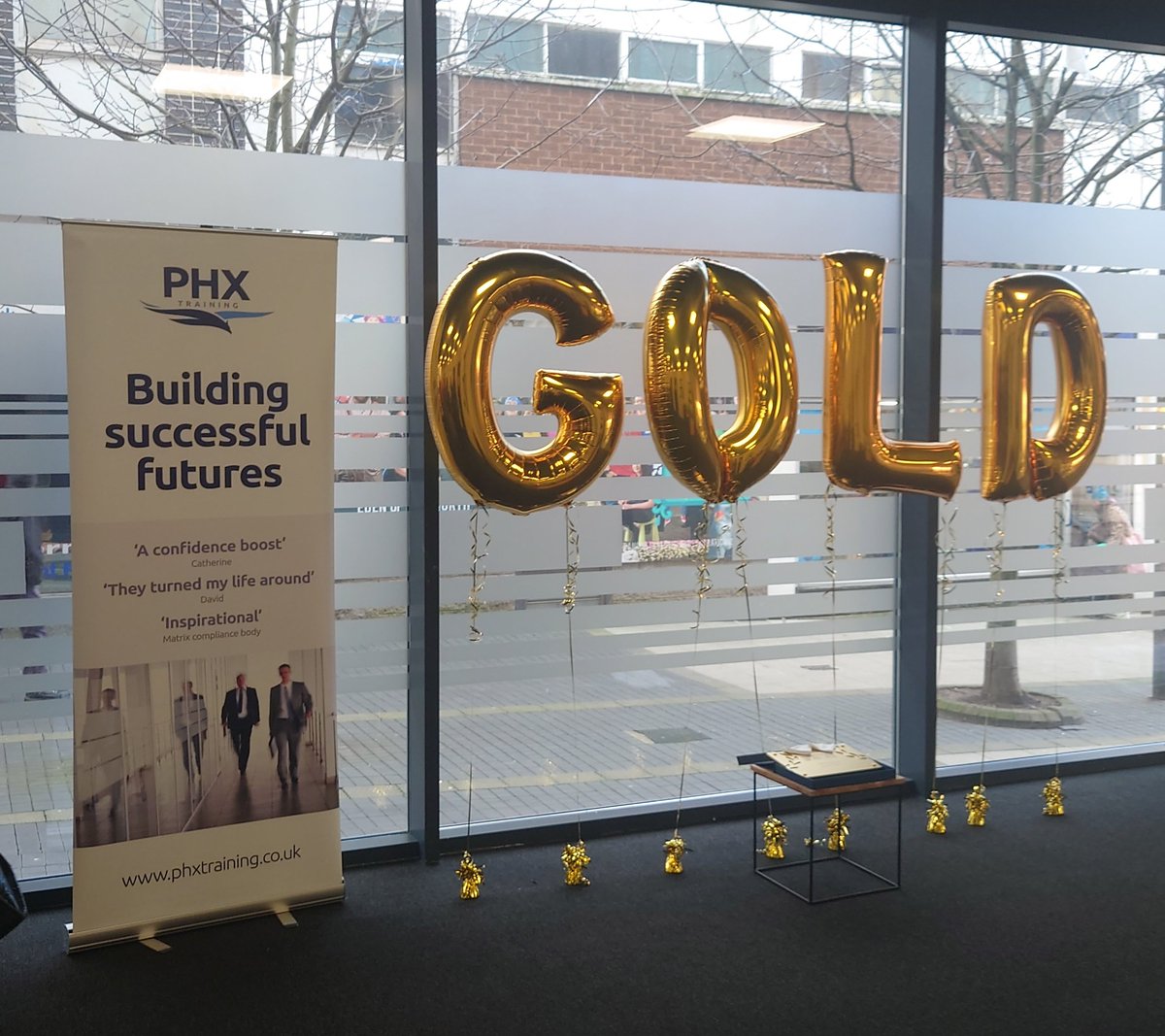 It was great to attend the PHX Morecambe's open day today. They have moved to a brand new premises in the heart of Morecambe town centre -outside the Arndale centre which look fantastic, a well needed employment &amp; training service for the people of Morecambe.